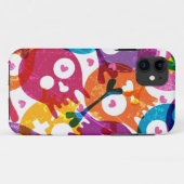 Schädelmuster Case-Mate iPhone Hülle (Rückseite (Horizontal))