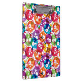 Schädelmuster Klemmbrett (Rechts)