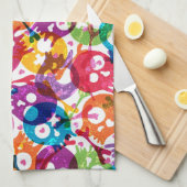 Schädelmuster Küchentuch (Viertel Falte)