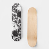 Schädeln Skateboard (Vorderseite)