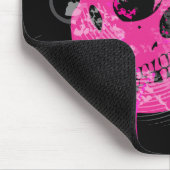 Schädeln. Verdrehte Pfeile. Mousepad (Ecke)