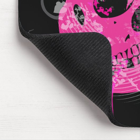 Schädeln. Verdrehte Pfeile. Mousepad (Ecke)