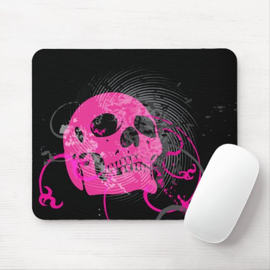 Schädeln. Verdrehte Pfeile. Mousepad (Mit Mouse)