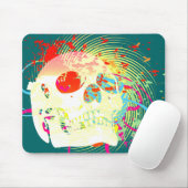 Schädeln. Verdrehte Pfeile. Mousepad (Mit Mouse)