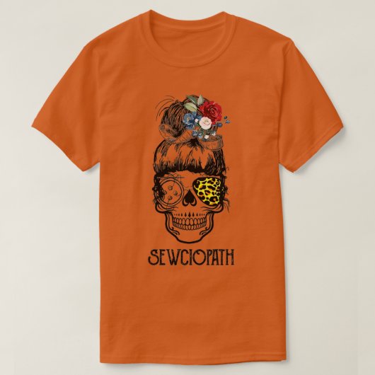 Schädelnähte Sewciopath T-Shirt (Design vorne)