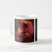 Schädelnebel mit Andromeda-Galaxie Kaffeetasse (Vorderseite Links)