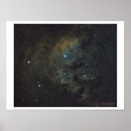 Schädelnebel - NGC 7822 - Eric Dreher Poster