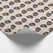 Schädelpapier 2 geschenkpapier (Ecke)