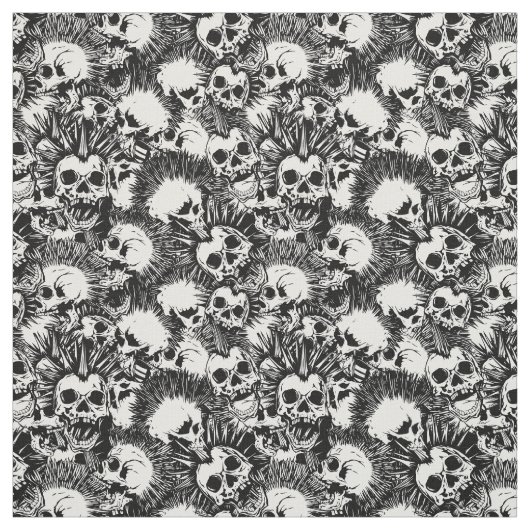 Schädelpflug Stoff (Muster)