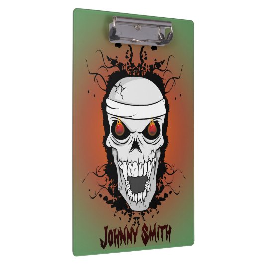 Schädelplatte. Klemmbrett (Rechts)