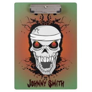 Schädelplatte. Klemmbrett