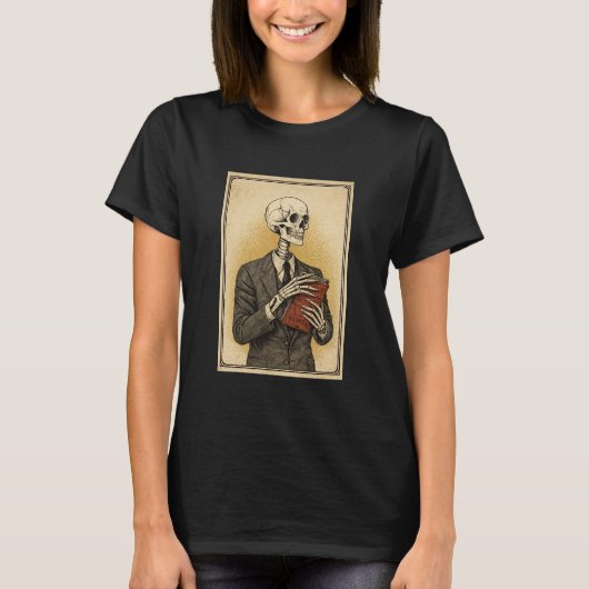 Schädelporträt T-Shirt (Vorderseite)