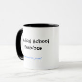 Schädelpromo-Tasse Tasse (Vorderseite Links)