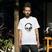 Schädelrauchen Tri-Blend Shirt