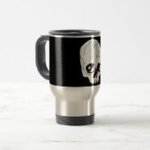 Schädelreise-Tasse Reisebecher (Vorderseite Links)