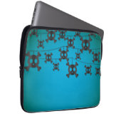 Schädelsaite Laptopschutzhülle (Vorne Rechts)