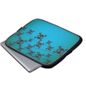 Schädelsaite Laptopschutzhülle (Vorne Knopf)