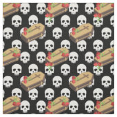 Schädelsärmelstoff Emojis Stoff (Muster)