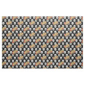 Schädelsärmelstoff Emojis Stoff (Fat Quarter (45,7 x 55,9 cm))