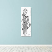 Schädelschaufel 3 leinwanddruck (Insitu (Holzboden))