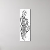 Schädelschaufel 3 leinwanddruck (Vorderseite)