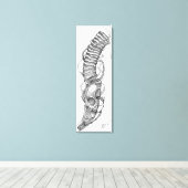 Schädelschaufel 4 leinwanddruck (Insitu (Holzboden))