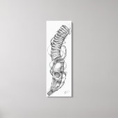 Schädelschaufel 4 leinwanddruck (Vorderseite)