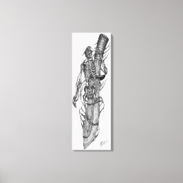 Schädelschaufel 5 leinwanddruck