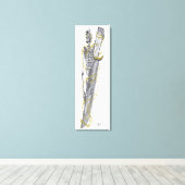 Schädelschaufel Leinwanddruck (Insitu (Holzboden))