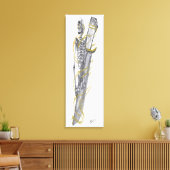 Schädelschaufel Leinwanddruck (Insitu (Wohnzimmer))