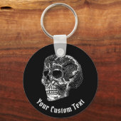 SchädelSchlüsselanhänger Schlüsselanhänger (Vorderseite)