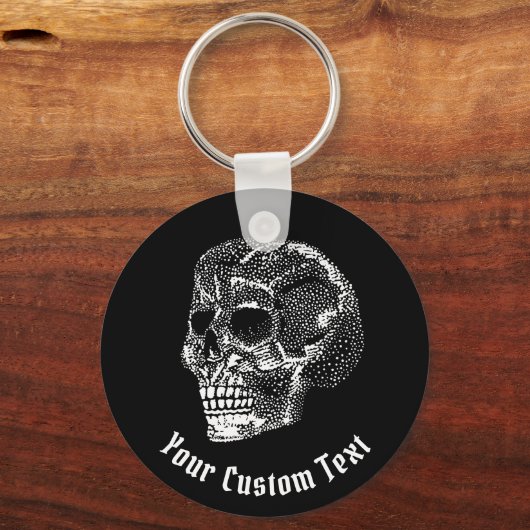 SchädelSchlüsselanhänger Schlüsselanhänger (Vorderseite)