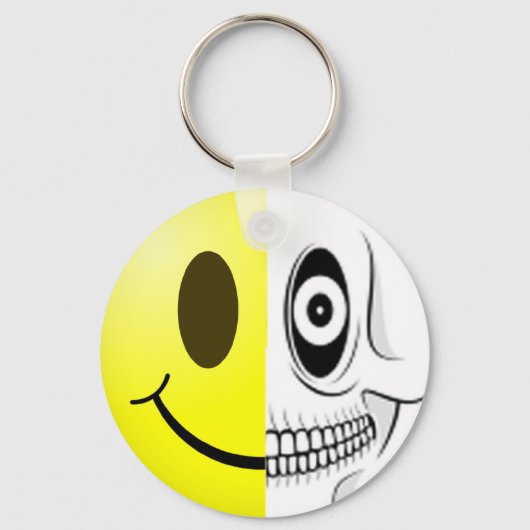 SchädelSchlüsselanhänger Schlüsselanhänger (Vorderseite)