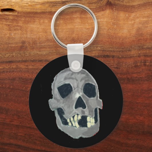 SchädelSchlüsselanhänger Schlüsselanhänger (Vorderseite)
