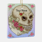 Schädelschwertschmuck Keramikornament (Rechts)