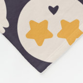 SchädelSet. Nahtloses Muster mit flachem Design vo Fleecedecke (Ecke)