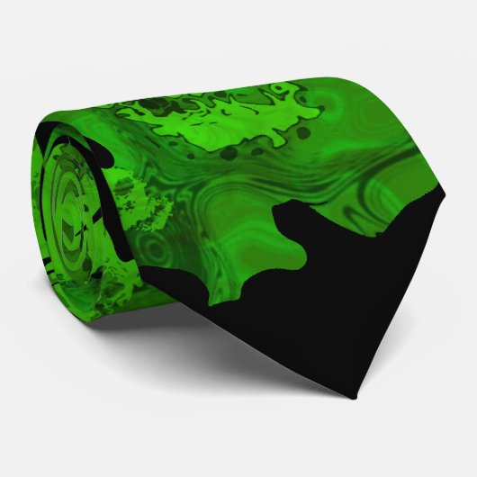 Schädelspecter Krawatte wirbeln (Gerollt)