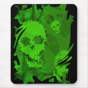 Schädelspecter wirbeln Mousepad