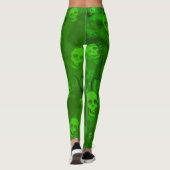 Schädelspektoren Leggings (Rückseite)