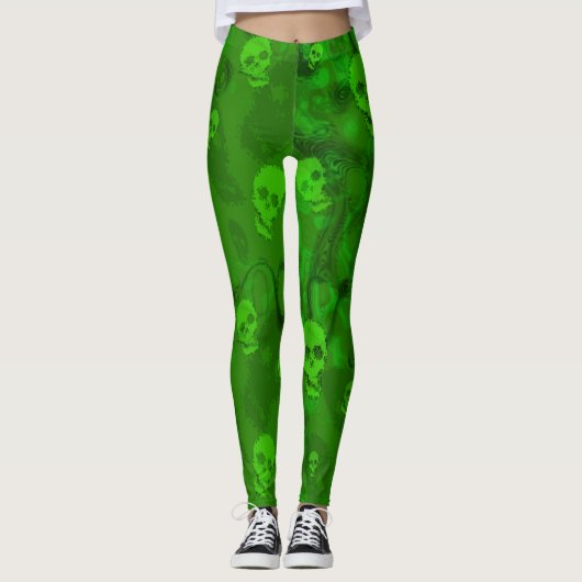 Schädelspektoren Leggings (Vorderseite)