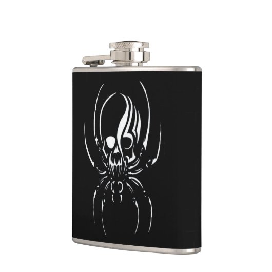 Schädelspinne Flachmann (Links)