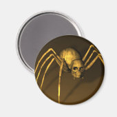 Schädelspinne Magnet (Vorderseite/Rückseite)