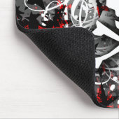 SchädelSpritzer Mousepad (Ecke)