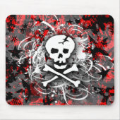 SchädelSpritzer Mousepad (Vorne)