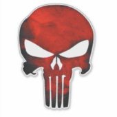 Schädelsticker Aufkleber (Vorderseite)