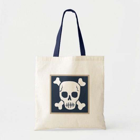 Schädelstrandtasche Tragetasche (Vorne)