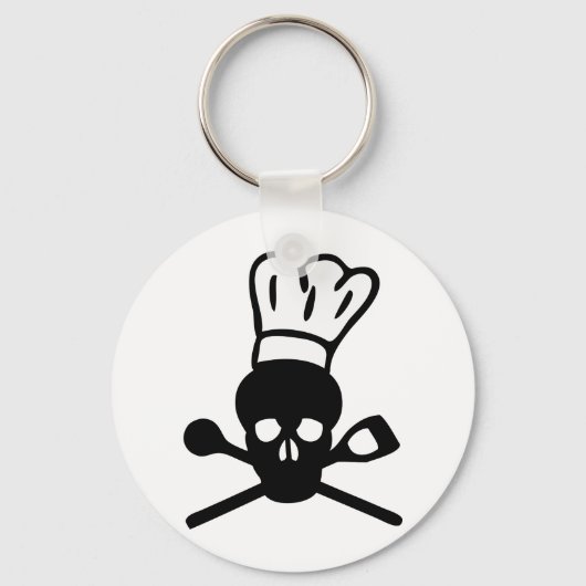 Schädelsymbol Schlüsselanhänger (Vorderseite)