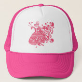 Schädeltanz Truckerkappe (Vorderseite)