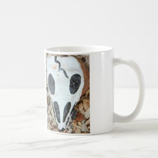 SchädelTasse Kaffeetasse (Rechts)