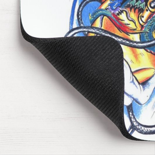 Schädeltod bong mousepad (Ecke)